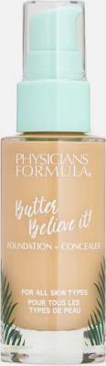 Тональный крем-корректор "BUTTER BELIEVE IT! FOUNDATION + CONCEALER", тон: белоснежно-светлый, 30 мл