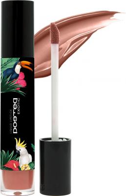 Лаковый блеск для губ нюд бежево-розовый 5 мл – фото 6