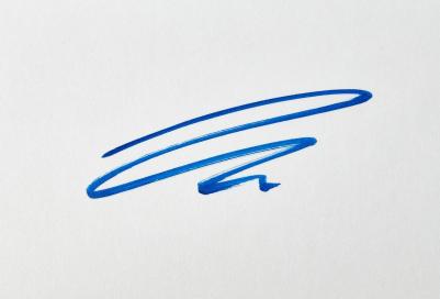 Подводка для глаз темно синий 0,7мл – фото 5