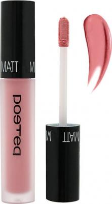 Жидкая помада для губ Matt тон 82 розовый нюд 5 мл – фото 4