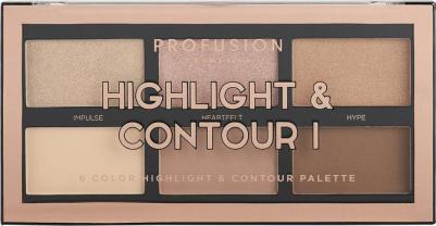 Палетка для макияжа лица Highlight&Contour I 110 г – фото 1