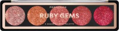 Палетка глиттеров для макияжа Gems 5 shade 4.5 г 0656497021006