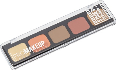 Палетка для цветовой коррекции лица - COLOR CREAM camouflage, 5 тонов – фото 8