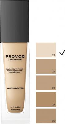 Основа тональная для нормальной и комбинированной кожи 21 / CheckMatte Foundation 30 мл – фото 2