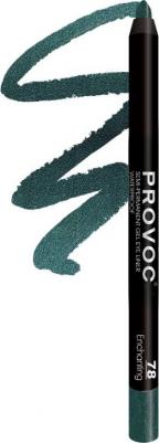 Подводка гелевая в карандаше для глаз, 78 цвет морской волны темный шиммер – фото 9