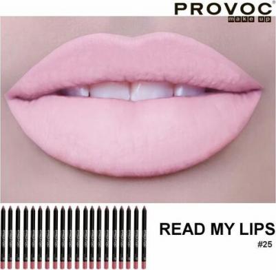 Подводка гелевая в карандаше для губ, 25 розово-бежевый – фото 11