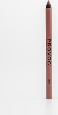 Подводка гелевая в карандаше для губ, 801 лилово-бежевый нюд / Gel Lip Liner Rozie Pose 1,2 г – фото 12