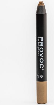 Тени-карандаш водостойкие шиммер, 10 оливковый / Eyeshadow Pencil 2,3 г – фото 6