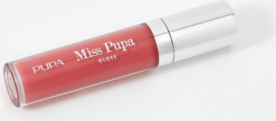 Блеск для губ увлажняющий сияющий MISS GLOSS №402 цветочный розовый – фото 3