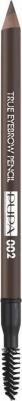 Карандаш для бровей, 002 коричневый / TRUE EYEBROW PENCIL 1 г – фото 2