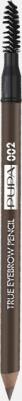 Карандаш для бровей, 002 коричневый / TRUE EYEBROW PENCIL 1 г