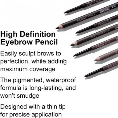 Карандаш для бровей High Definition Eyebrow Pensil №003, оттенок Темно-коричневый, 1 г – фото 5