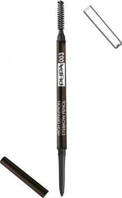 Карандаш для бровей High Definition Eyebrow Pensil №003, оттенок Темно-коричневый, 1 г – фото 7
