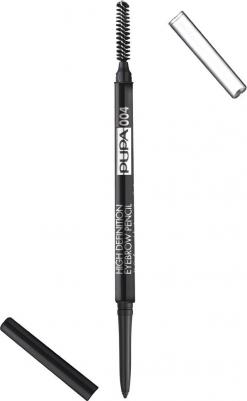 Карандаш для бровей High Definition Eyebrow Pensil №004, оттенок Экстра-темный, 1 г