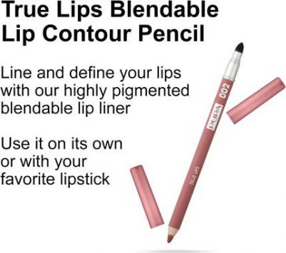 Карандаш для губ, 002 Чайный розовый / TRUE LIPS – фото 3