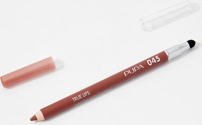 Карандаш для губ стойкий нюд матовый TRUE LIPS №045 истинный нюд – фото 7