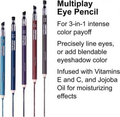 Карандаш с аппликатором для век 22 / Multiplay Eye Pencil – фото 7