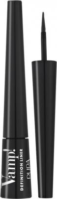 Подводка с фетровым аппликатором для глаз, 100 черный / VAMP! DEFINITION LINER 2,5 мл – фото 6