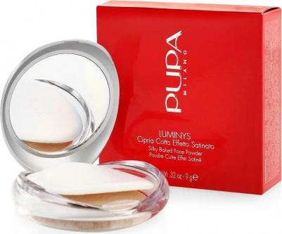 Пудра компактная запеченная 01 / Luminys Baked Face Powder 9 г – фото 8