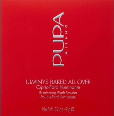 Румяна-пудра универсальная для лица и тела "LUMINYS BAKED ALL OVER", тон 02 натуральный, 9 г – фото 5
