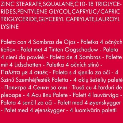 Тени Палетка теней для век Vamp! 4 Eyeshadow Palette 8011607376223 – фото 1