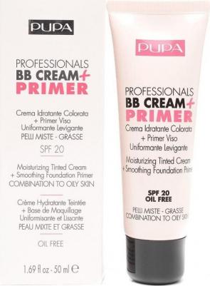 Тональный крем Professionals BB Cream + Primer Comdination To Oily Skin SPF 20 – фото 10