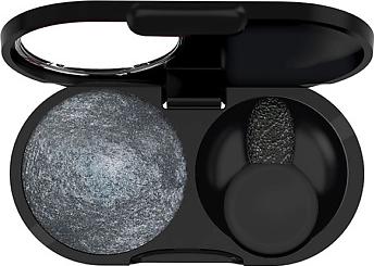 Запеченные сияющие тени для век VAMP! WET&DRY тон 308 Антрацитово-серый – фото 1
