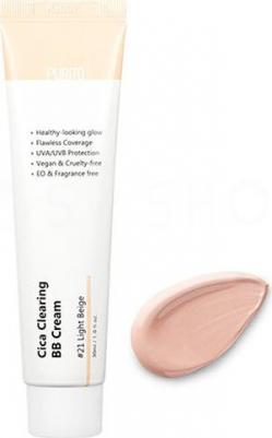 Успокаивающий BB-крем с центеллой Cica Clearing BB cream тон #21 SPF38, 30мл – фото 7