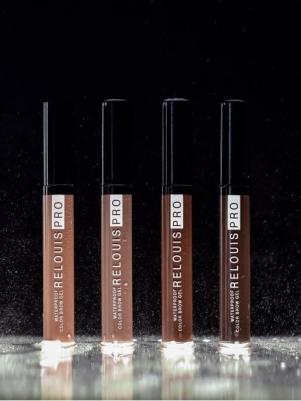 Гель для бровей оттеночный водостойкий Pro Waterproof Color Brow Gel 02 Tаupe – фото 8