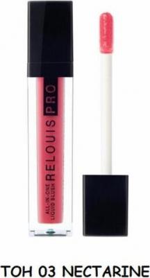 Pro All-In-One Liquid Blush Румяна жидкие №03 (nectarine) 3,5г – фото 12
