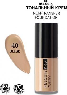 PRO Тональный крем Non-Transfer Foundation тон 40 beige_4810438026253 – фото 5