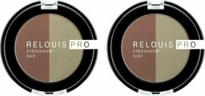 Тени для век Pro Eyeshadow Duo – фото 1