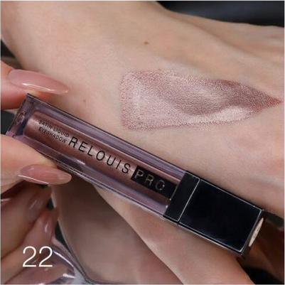 Тени для век PRO SATIN LIQUID EYESHADOW жидкие сатиновые тон 22 bronze nroses – фото 4