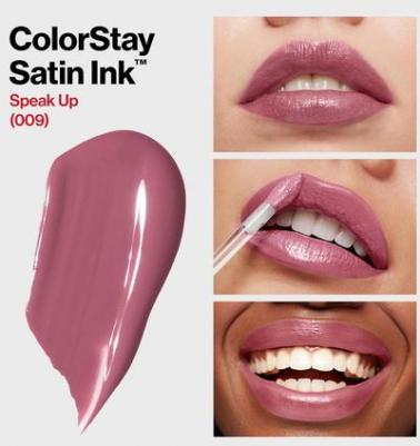 Помада для губ Colorstay Satin Ink Тон speak up 009 – фото 1