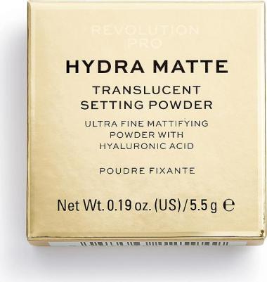 Hydra Matte Translucent Setting Powder Рассыпчатая пудра для лица 5,5г – фото 1