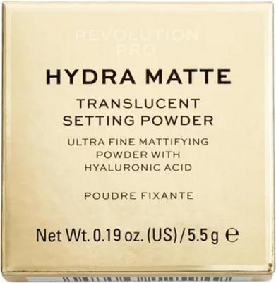 Hydra Matte Translucent Setting Powder Рассыпчатая пудра для лица 5,5г – фото 3