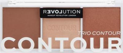 Палетка бронзер, хайлайтер и румяна RELOVE CONTOUR TRIO CONTOUR Sugar