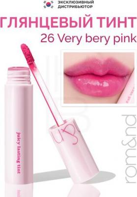 Тинт для губ Juicy Lasting Tint #26 Very Berry Pink – фото 8