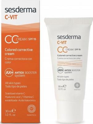 C-Vit CC Cream - Крем корректирующий тон кожи, 30 мл – фото 4