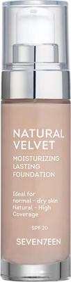 Тональный крем Natural Velvet Longlasting Matte Foundation 6 35 мл Темно-бежевый – фото 3