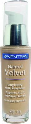 Тональный крем Natural Velvet Longlasting Matte Foundation 6 35 мл Темно-бежевый – фото 9