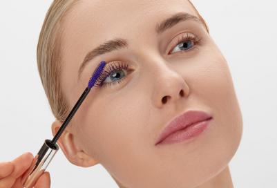 Тушь для ресниц цветная фиолетовая удлиняющая aspect violet eyelash mascara – фото 3