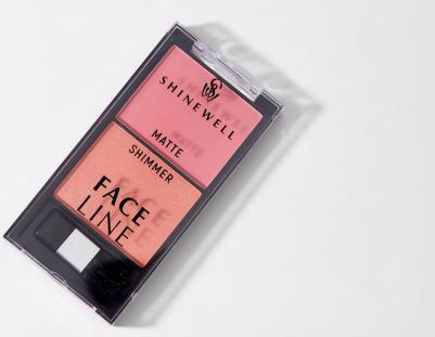 Румяна для лица двойные с матовым и шиммер-эффектом – фото 2