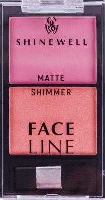 Румяна для лица двойные с матовым и шиммер-эффектом – фото 8