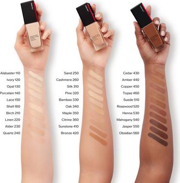 Синхронизирующая тональная основа с эффектом сияния кожи 310 Шелк 30 мл – фото 1