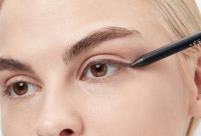 Карандаш для век - устойчивый Old School, 12 темно-коричневый – фото 9