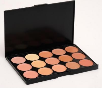 Палетка корректоров для лица 15 цветов 4604670