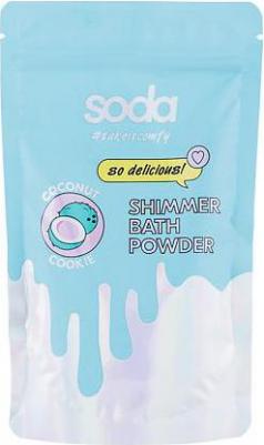Соль для ванны Пудра-шиммер для ванны COCONUT COOKIE #takeitcomfy