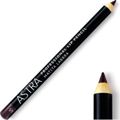 Карандаш Astra Make-Up контурный для губ Professional Lip Pencil, 45 Purple