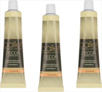 Тональный крем Ballet Decor - 01 натуральный, 40 г – фото 5